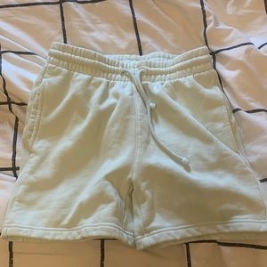 TNA cozy boyfriend sweatshorts